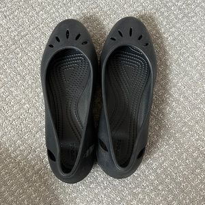 Crocs, black, size 8